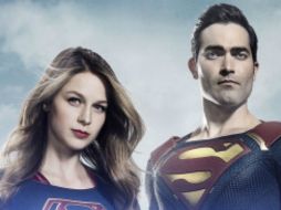 El actor Tyler Hoechlin da vida al hombre de acero en la serie de The CW. TWITTER / @TheCWSupergirl