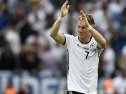 Bastian Schweinsteiger ha vivido los últimos meses lastrado por lesiones; tuvo varios contratiempos físicos en la Eurocopa. AP / ARCHIVO