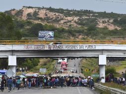 El enfrentamiento entre elementos y civiles en Nochixtlán dejaron ocho muertos. AFP / ARCHIVO