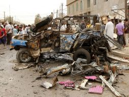 La masacre del tres de julio se produjo tras la explosión de un coche bomba, en la que se utilizó esta nueva arma. EFE / ARCHIVO