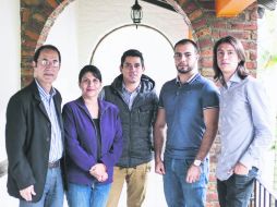 El director general del festival, Víctor Guzmán (extrema izquierda) junto a los organizadores del evento a realizarse en 2017. EL INFORMADOR / P. Franco