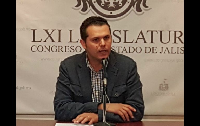 El diputado Felipe Romo habló sobre este tema en una conferencia de prensa. TWITTER / @LegislativoJal