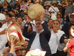 Cué reprobó los intentos de afectar las actividades en el auditorio. SUN / E. Hernández