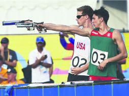 En el pentatlón moderno, los atletas disputan pruebas de atletismo, natación, esgrima, hipismo y tiro deportivo. EL INFORMADOR /