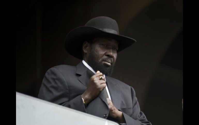 El presidente sursudanés, Salva Kiir (foto), y el líder rebelde Machar se encuentran en conflicto desde fines de 2013. AFP / ARCHIVO