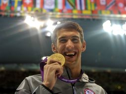 Nadie ha ganado más medallas que él, como tampoco nadie ha logrado más medallas de oro de las conseguidas por Phelps. AFP / ARCHIVO