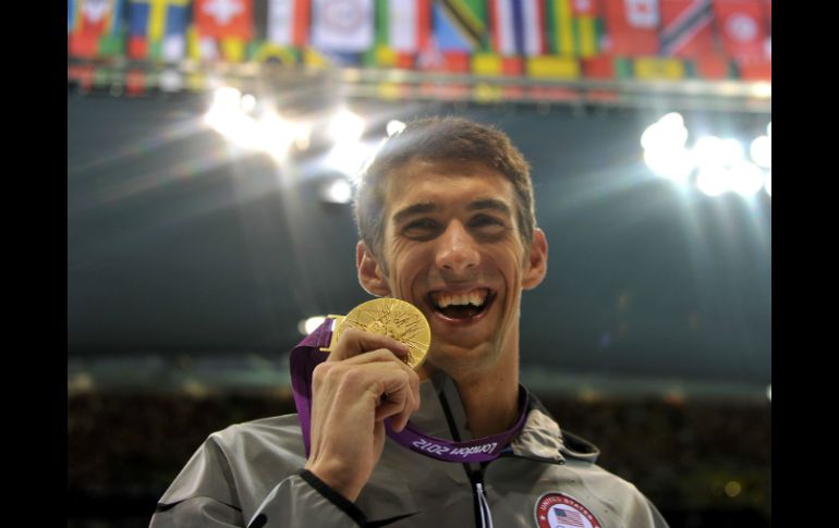 Nadie ha ganado más medallas que él, como tampoco nadie ha logrado más medallas de oro de las conseguidas por Phelps. AFP / ARCHIVO