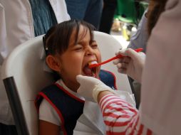 Una de las causas más comunes del mal aliento es la placa bacteriana; se acumula porque después de comer no se lavan bien los dientes. NTX / ARCHIVO