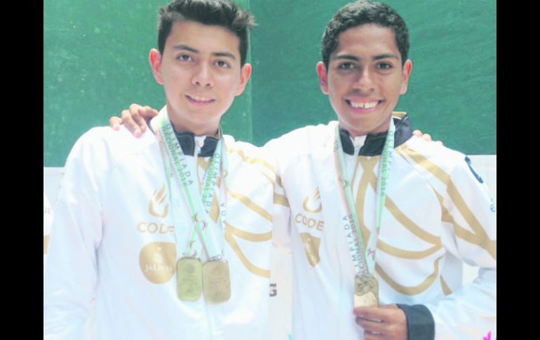 Los mejores. Jalisco dominó el frontón de la Olimpiada Nacional. ESPECIAL / CODE JALISCO