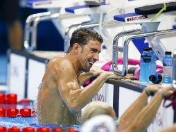 Michael Phelps durante sus entrenamientos en Río 2016, el nadador será el abanderado de Estados Unidos. EFE / P.Kraemer