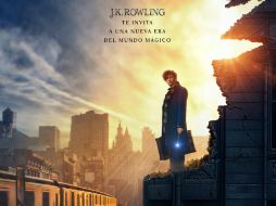 Es protagonizada por Eddie Redmayne y cuenta las aventuras de Newt Scamander en una comunidad secreta de magos y brujas. TWITTER / @AFYDEpelicula