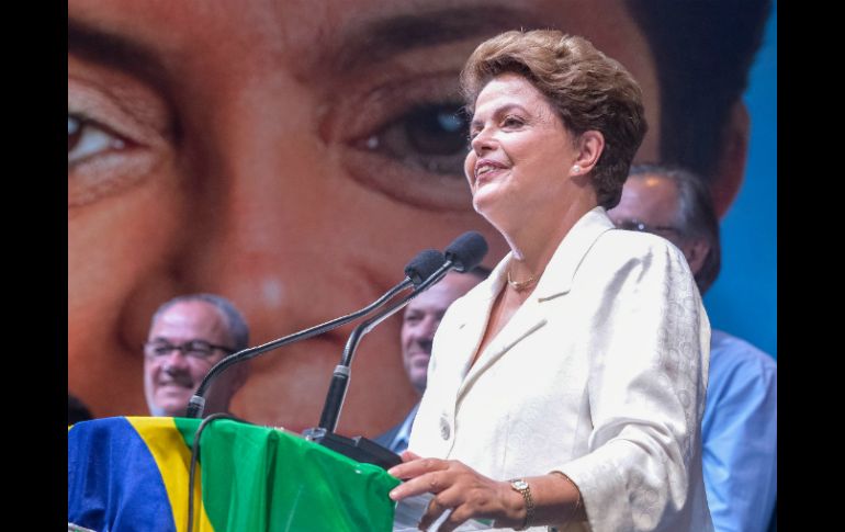 Rousseff se encuentra afectada por un proceso de 'impeachment'. NTX / ARCHIVO