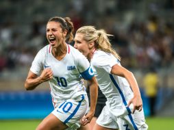 Carli Lloyd abrió el marcado al minuto nueve. AFP / B. Horizante