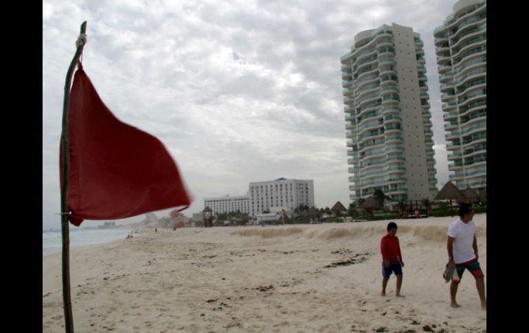 'Earl' provocará lluvias intensas en el sureste de México. EFE / A. Cupul