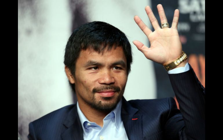 Pacquiao ha tomado su decisión, es Vargas, dijo el gerente de negocios de Pacquiao, lo que se podría confirmar en los próximos días. NTX / ARCHIVO