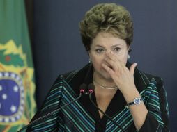 Acusada de adulterar las cuentas públicas pero no de corrupción, Rousseff está pagando errores de su partido. AP / ARCHIVO