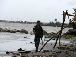 La tormenta tropical ''Earl'' deja daños en el estado de Quintana Roo. AFP / O. Sierra