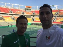 Los únicos competidores de la delegación en este torneo, deberán presentarse a la cancha siete del Centro Olímpico de Tenis. TWITTER / @gonzalezsanty