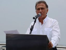 Yunes acusa a Duarte de intentar lavarse la cara, ''quiere desviar la atención; no caeré en el juego'', apunta. SUN / ARCHIVO