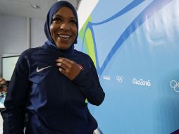 Ibtihaj Muhammad, buscará el oro para los norteamericanos. AP / A.Medichini