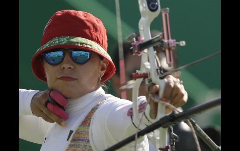 El equipo mexicano fue eliminado en tiro arco femenil. AP / A.Tarantino