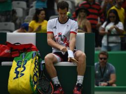 Andy Murray durante su juego. AFP / R.Schmidt