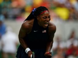 Serena Williams admite que jugaron ''fatal y eso se vio en el resultado''. EFE / S. Mooy