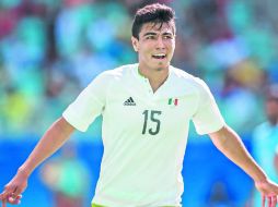 Con cuatro goles de Erick Gutiérrez, México pasó por encima de Fiji al golearlo 5-1 en la Arena Fonte Nova. MEXSPORT /