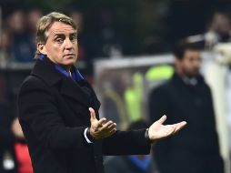 Roberto Mancini deja el Inter sin conquistar nada para el cuadro neroazzurro. AFP / G.Cacace