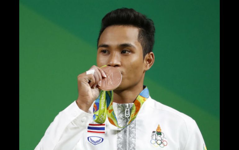 Sinphet Kruaithong es el segundo deportista tailandés que gana una medalla en Río, después del oro de Sopita Tanasan. EFE / N. Bothma