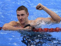 El estadounidense Ryan Murphy se coronó este lunes campeón de los 100m espalda. AFP / M. Bureau