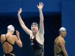 La nadadora estadounidense Lilly King confirmó su condición como reina de la braza. AP / L. Jin-man