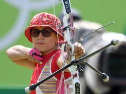 Pese a hilvanar algunos dieces, Aída Román no logró la meta de pasar siquiera a la segunda ronda. AFP / J. Samad