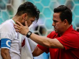 El delantero de América será operado de la nariz; señala que la Selección Sub 23 está compitiendo bien en Brasil. EFE / C. Mattos