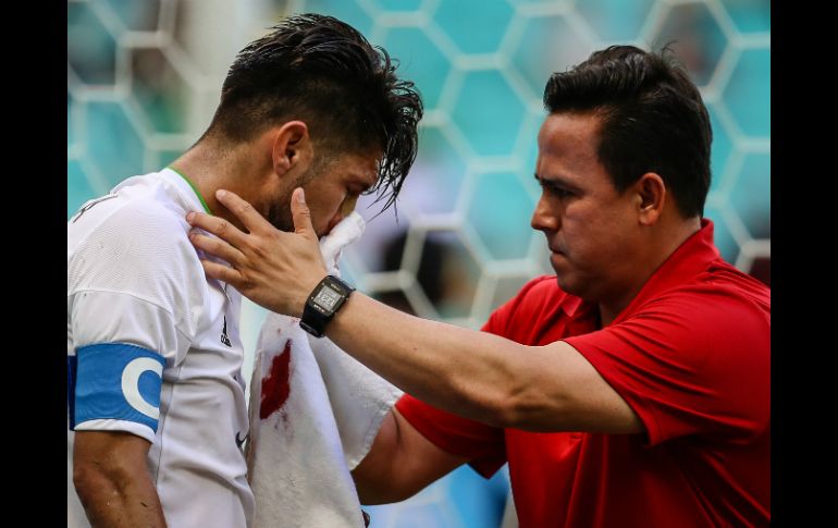 El delantero de América será operado de la nariz; señala que la Selección Sub 23 está compitiendo bien en Brasil. EFE / C. Mattos