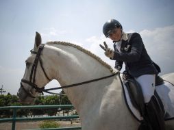 Pujals participará con el caballo  Heslegaards Rolex. SUN / I.Stephens