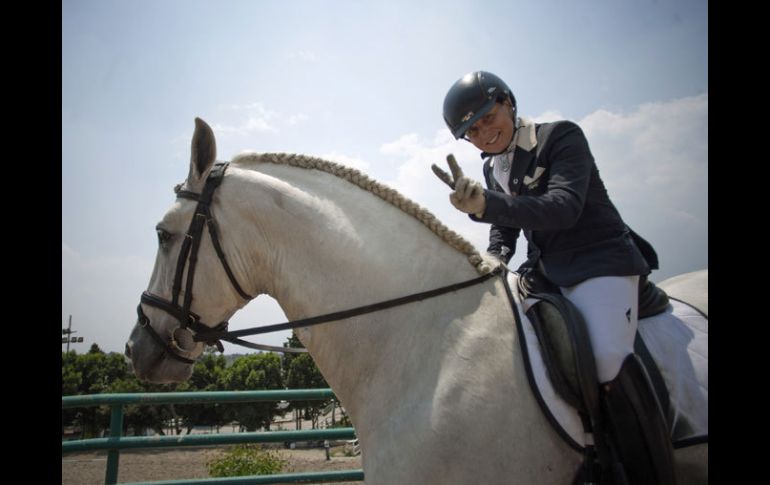 Pujals participará con el caballo  Heslegaards Rolex. SUN / I.Stephens