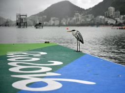 Es la segunda ocasión que se cancela una jornada de competición en Río. El domingo se suspendió la competencia de velero. EFE / F. Robichon