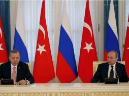 Estas declaraciones se producen después de que este martes Erdogan se reuniese con el presidente ruso, Vladimir Putin. EFE / A. Maltsev