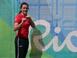 ''Es un orgullo que siempre se espere mucho de nuestro deporte'', dice la mexicana. SUN / I. Stephens