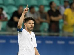 Peralta se lesionó en el partido que México le ganó 5-1 a Fiji en los Juegos Olímpicos. MEXSPORT / O. Martínez