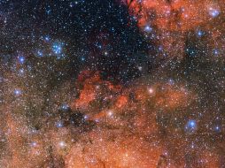 El telescopio de rastreo VLT del ESO ha logrado capturar una gigantesca imagen del cúmulo de estrellas conocido como Messier 18. TWITTER / @ESO