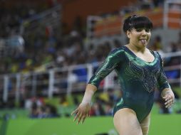 Alexa Moreno fue parte del grupo de gimnastas mexicanas que asistieron a la Justa Olímpica. MEXSPORT / ARCHIVO