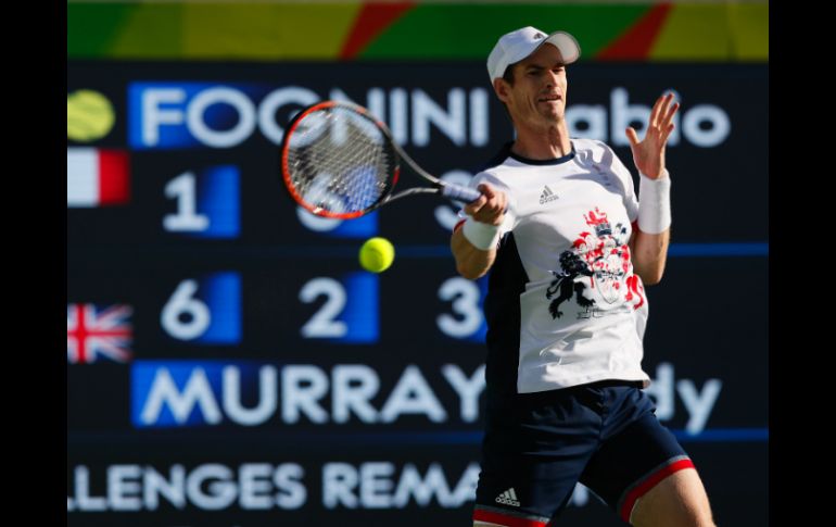 Murray se jugará el pase a las semifinales contra el estadounidense Steve Johnson. AP / V. Ghirda