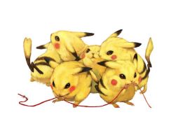 Totomame dibujó a a Pikachu, Persian, Azurill y otras criaturas con la apariencia de animales. ESPECIAL / http://otakumode.com