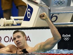 Rya Murphy ganó la presea dorada con un tiempo de 1:53.62. AP / M. Meissner