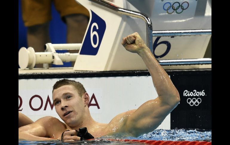 Rya Murphy ganó la presea dorada con un tiempo de 1:53.62. AP / M. Meissner