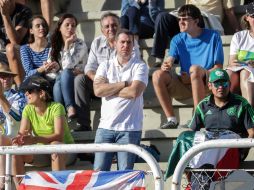 Alfredo Castillo estuvo presente ayer en la competencia de tiro con arco en donde quedó eliminada la mexicana Alejandra Valencia. SUN / I. Stephens