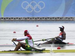 En actividad realizada este día en el Estadio de Lagoa, Cabrera cronometró 7:03.68 minutos luego de los dos kilómetros de recorrido. AFP / D. Meyer