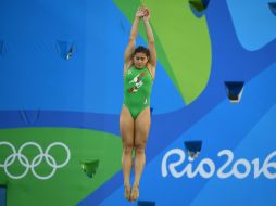 Hernández buscará pasar a la final en la prueba de trampolín de tres metros individual. MEXSPORT / O. Aguilar